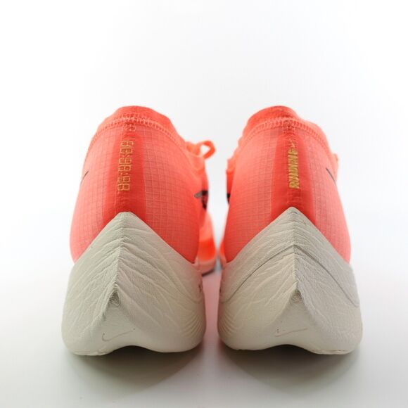 Mens Nike Zoomx Vaporfly Next% Bright Mango Running Shoes AO4568 800 Size 15 - Picture 8 of 11